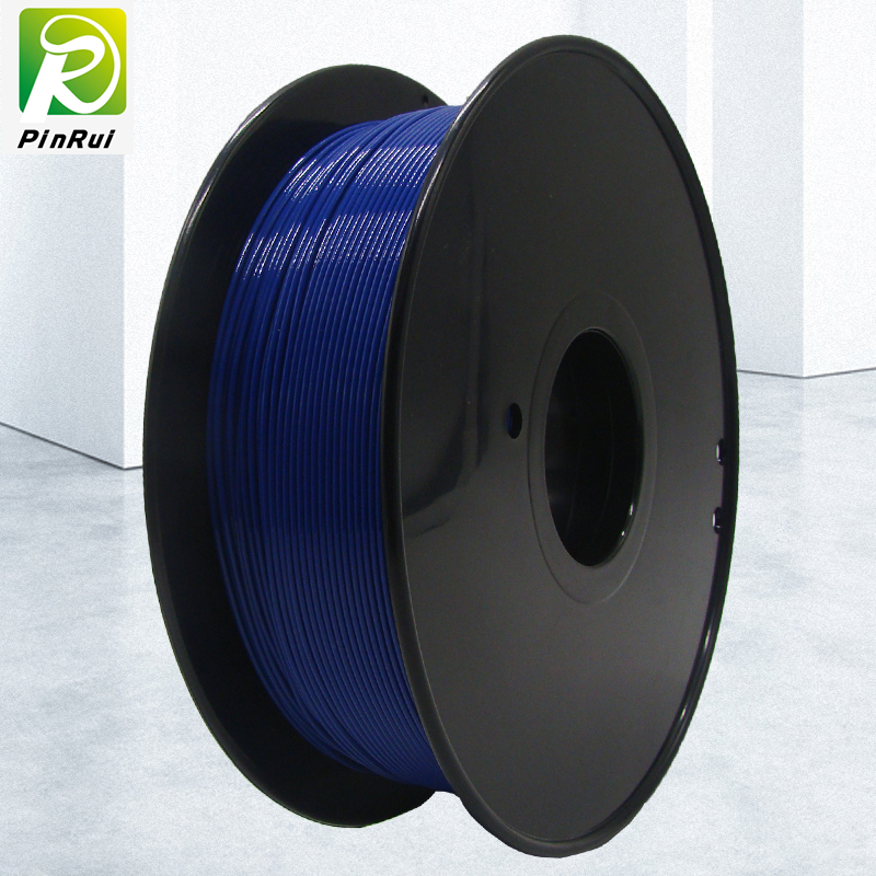 Pinrui Højkvalitets 1kg 3D PLA Printer Filament Dark Blue Color