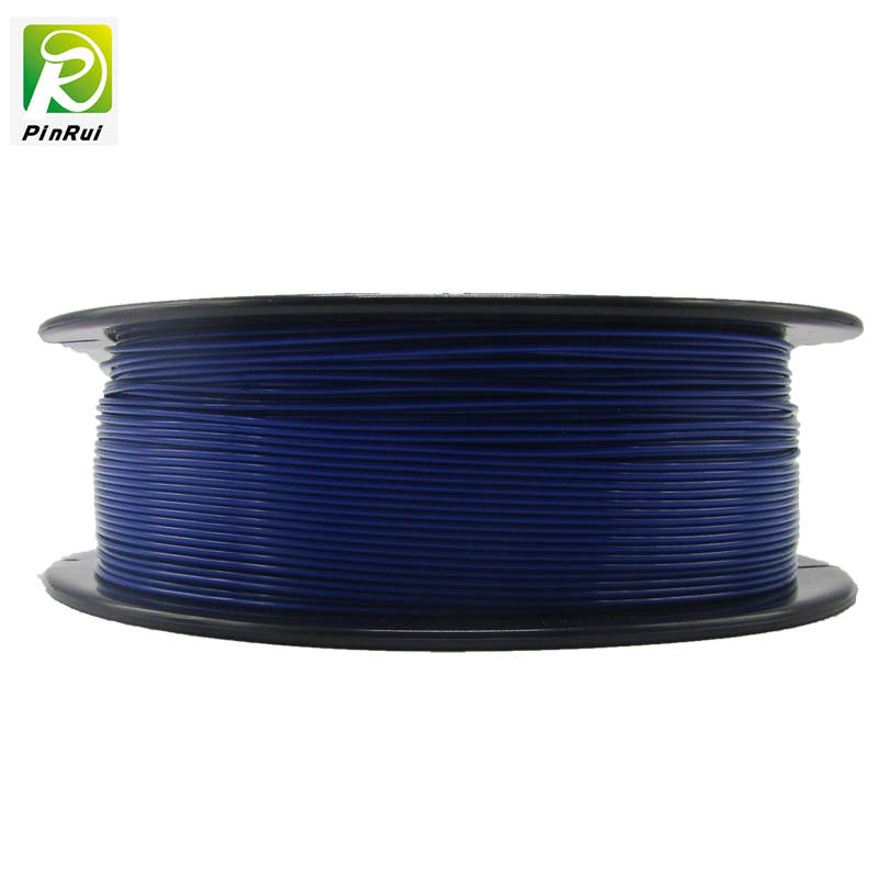 Pinrui Højkvalitets 1kg 3D PLA Printer Filament Dark Blue Color