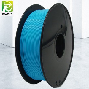 Pinrui høj kvalitet 1kg 3d pla printer filament vand blå farve