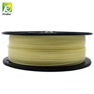 Pinrui Højkvalitets 1kg 3D PLA-printerfilament Gul 9140C farve