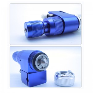 Automatisk kraftluftspray Gun 0.8/1.2 mm Dysen Industriel forstøvning Pneumatisk maling Værktøj Lavtryk Justerbar