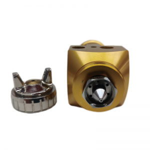 Automatisk strømafbryderpistol 0.8/1.2 mm Dyse Industriel forstøvning Pneumatisk maling Værktøj Lavtryk justerbar for robot