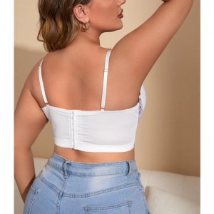 Plus kontrast blonde underwire bh