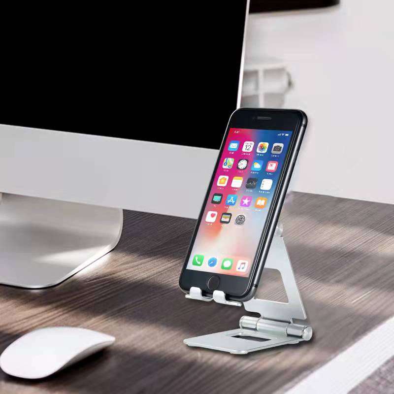 Ny tablet telefon universal desktop bracket praktisk aluminium legering folding telefon beslag
