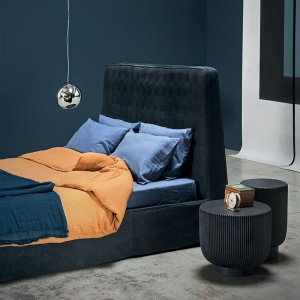 industrielle udendørs glasfiber skål form ende bord center runde moderne sofabord sæt stole møbler