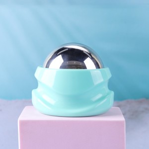 Stål Massage Roller Bold Massager Body Therapy Fod Hip Relaxer Stress Release, Stress Release Ball, Massage Boldr