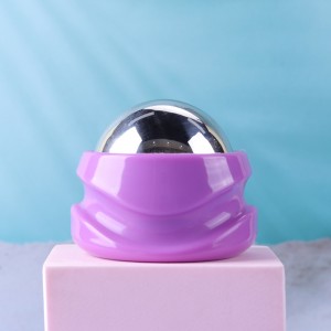 Stål Massage Roller Bold Massager Body Therapy Fod Hip Relaxer Stress Release, Stress Release Ball, Massage Boldr