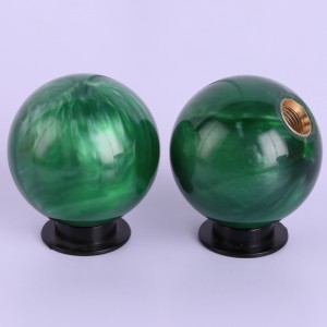 Factory Wholesale Custom Universal Manual Racing Car Adaptation Gear Shift Knob Harpiks Kuglehoved Med Adaptere Graveret Skift Knap og Adapter