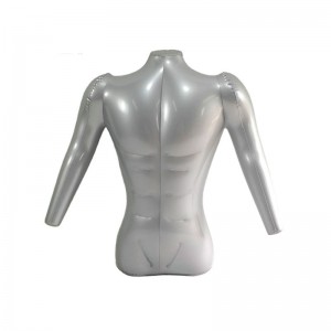 1008#Men \\\\\\\\\\\\ \'s shirt display stand, mandlig model oppustelig mannequin