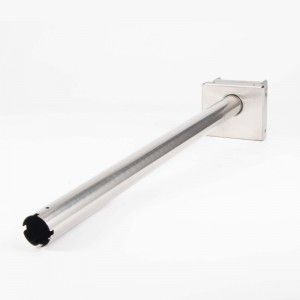 Rustfrit stålrørdel