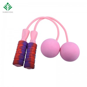 Ropeless Jump Rope, vægtet trådløst spring reb til fitness træning, justerbart springende reb hoppet reb for kvindelige mænd og børn