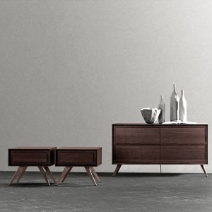 Skandinavisk antik stil i høj kvalitet træ