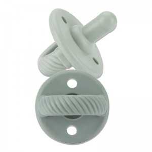 Engrospris tilpasset BPA gratis silikone babynapper