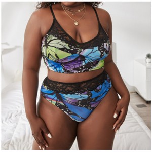 Nyt blonder trykt behageligt undertøjssæt: Fabrik engros