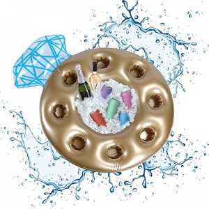 Pop Fizz designer oppustelig Bachelorette Party Bar Ring Cooler og Pool Bar