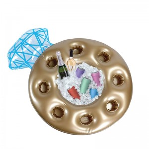 Pop Fizz designer oppustelig Bachelorette Party Bar Ring Cooler og Pool Bar