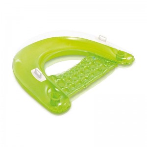 Hot pvc oppustelig hvilestol sofa float seng float udendørs strandstol