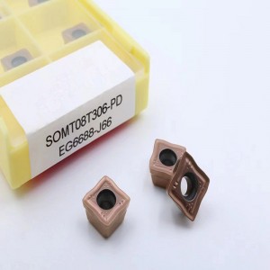 Somt indsæt bearbejdning af stål, rustfrit stål, støbejern, aluminiumslegering, messing