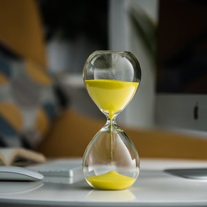 30 60 240 minutter timeglas Form Glas Hjemindretning Timing Hourglass Timer Sand