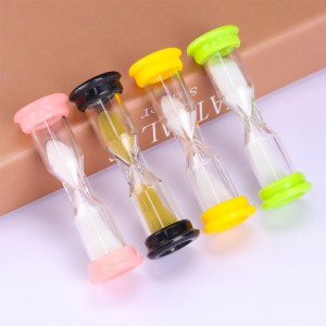 Børn Happy Time 5 minutter lille plastik mini et minut glas minutter sand timer