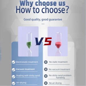 Fabriksforsyning Custom Logo Outdoor Plastic 3min5min Purple Hexagon Plastic Hourglass Sand Timer