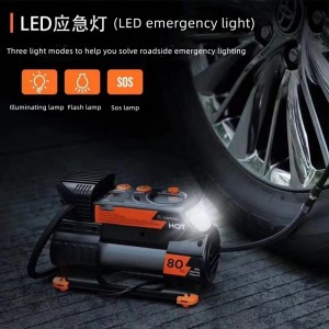 Bærbar dækinflationspumpe (M2)