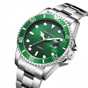 Daniel Gorman Topkvalitetsmænds sportsur Vandtæt klassisk rustfrit stålrem Fashion Men \\\\ \'s Watch Business Quartz Watchrm001