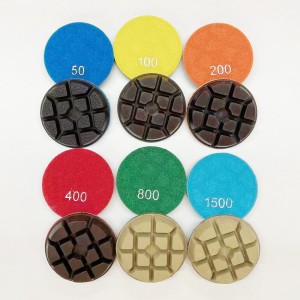 Betonharpiksslibning disk 400#/concrete harpiks oolishing pad#/diamond harpiks slibende disk