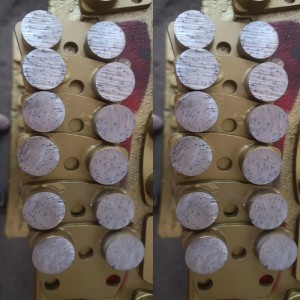 Sektor 2 Cylinder Diamond Disc 30#/eliminal Old Maint Grinding Discs/use på betonoverflader