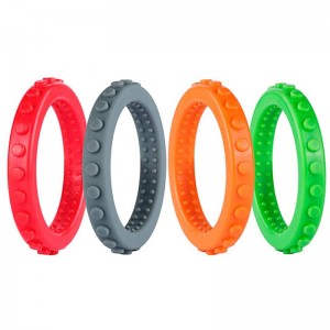 Sikker og miljøvenlig baby Teether ringer