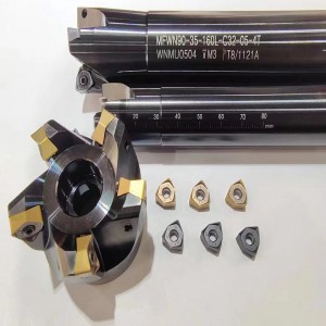 WNMU High Feed Rate Face Mill Holder End Mill