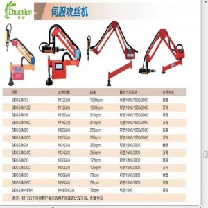 Elektrisk tappemaskine M3 ~ M16 M6 ~ M36 Spiral Tap Straight Rolded Tap