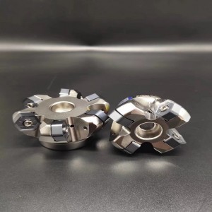 Spol frem tunge skæreskærer højhastighedsfoderfræsningsskærerindehaverens endemølle