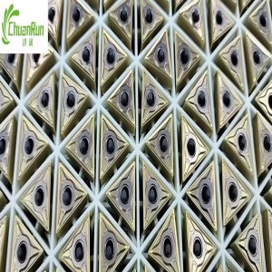 Drejning af indsatser Roughing Finishing Steel Cast Iron Rustfrit stål