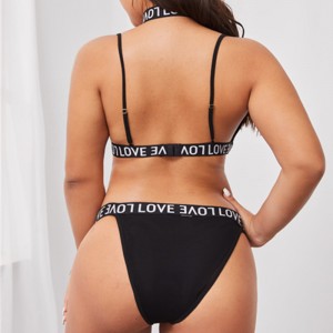 Kærlighedsbrevbånd sele sexet lingeri sæt