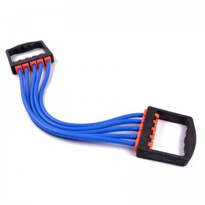 Fem-række justerbar strømbrystudvidelse med håndtagsresistensrør