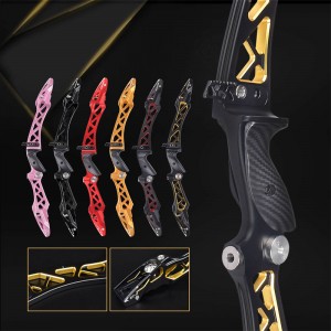 Elongarrow 25 tommer ILF 6061-T6 Alloy Recurve Bow Handle Risers