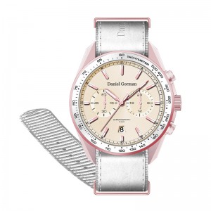 2022 Daniel Gormandg9005 Luksusmænd Watches Custom Logo Automatisk armbåndsur rustfrit stål dobbelt tourbillon mekanisk ur