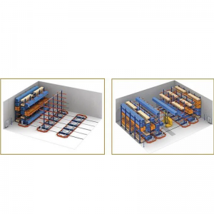 Tunge cantilever rack