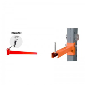 Cantilever rack arm