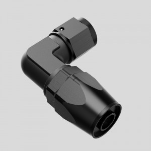 90 graders skærer hun smed albue en slange ender