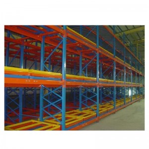 Skub op opbevaringsstativ