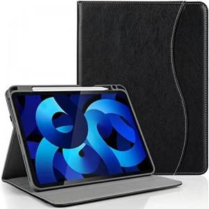 Ny iPadcase All Inclusive Protective Case Multi Angle Display Functional Leather Case