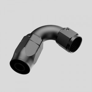 High Performance Full Flow 120 Grad AN4 AN6 AN8 AN10 AN12 CUTTER STIL SVIVEL SLANGE ENDS