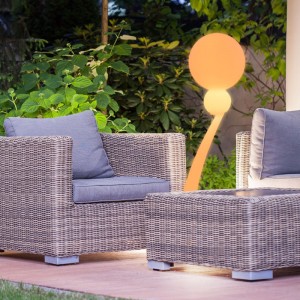 LED vandtæt landskabslys til udendørs have dekoration, farveudskiftelig RGB LED stående lamper til jul Thanksgiving Decoration, Mains Powered