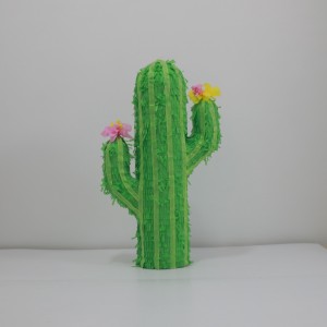 Nye design farverig dekorationspapir pinata til bryllup