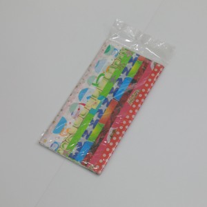 Farverigt crepe -papir