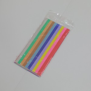 Farverigt crepe -papir