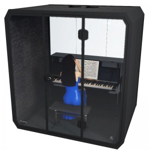 Bevægelig lydisoleret kontor telefonbå