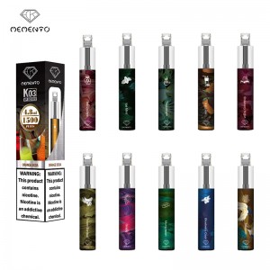 Bedste Vape Diaposable K03 1500Puffs